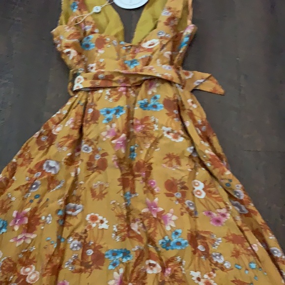 Fortunate One - walk along the siene midi dress, size S - Picture 11 of 14